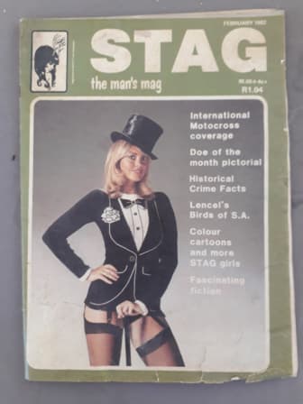 Magazines Vintage Stag Magazine Feb 1982 Cover Is Dirty And Some