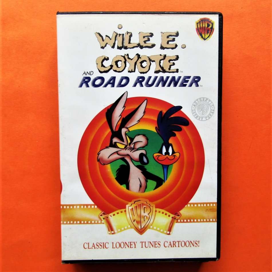 Movies Wile E Coyote And Road Runner VHS Video Tape 1990 Was