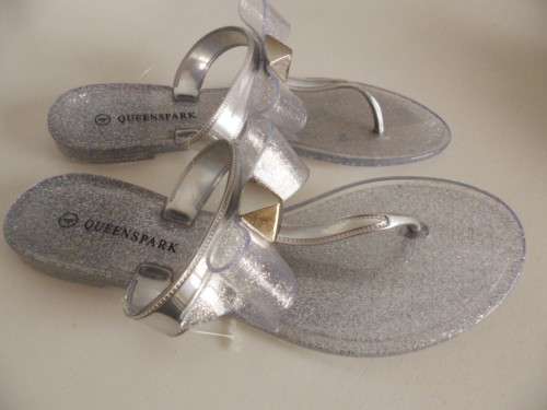 Sandals Fabulous Silver Sandals Queenspark Summer s here