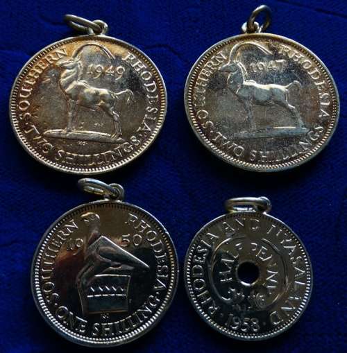 Africa Gilded Rhodesian Coins Was Sold For R On Jan At