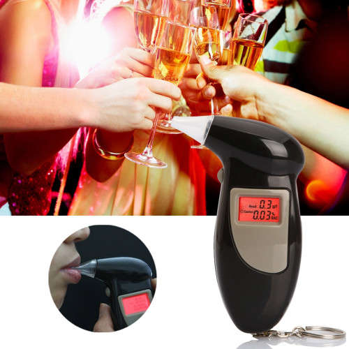 Breathalysers LCD Digital Alcohol Tester Breathalyzer was sold for