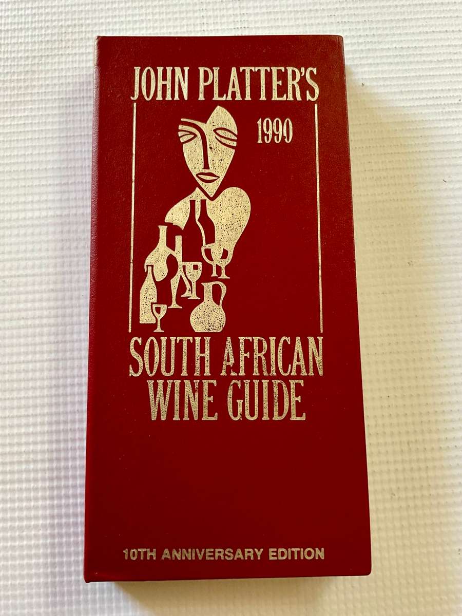 Cooking Food Wine John Platters 1990 South African Wine Guide