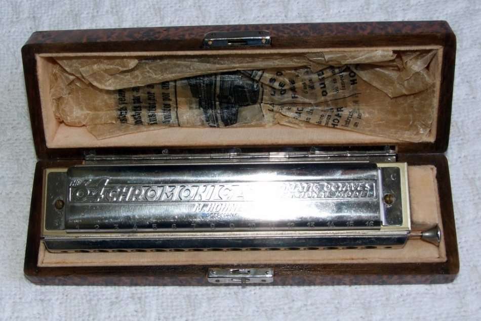 Woodwind & Harmonicas Hohner 64 Chromonica 4 Chromatic Octaves