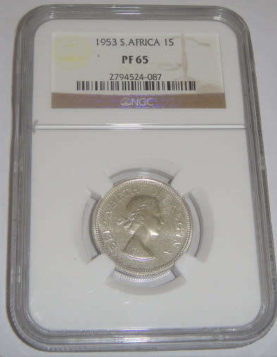 Shilling Union Of South Africa Shilling Of Ngc Graded