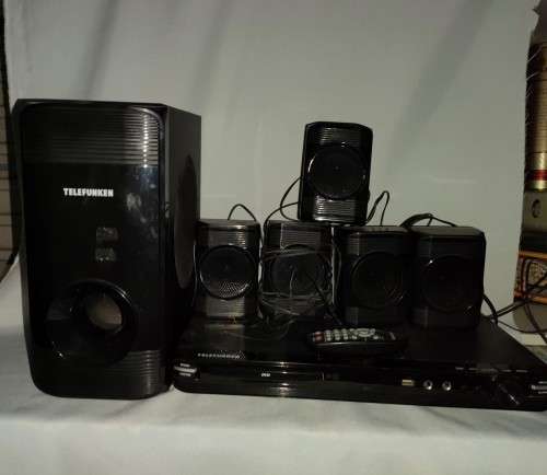 Home Theatre Systems TELEFUNKEN HOME THEATRE SYSTEM WITH REMOTE Top