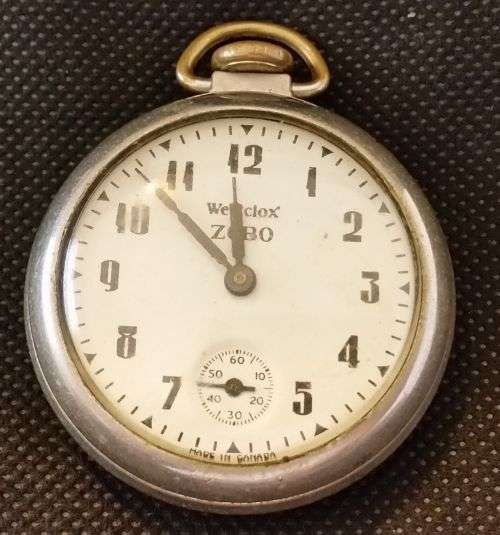 Westclox zobo pocket watch value new arrivals