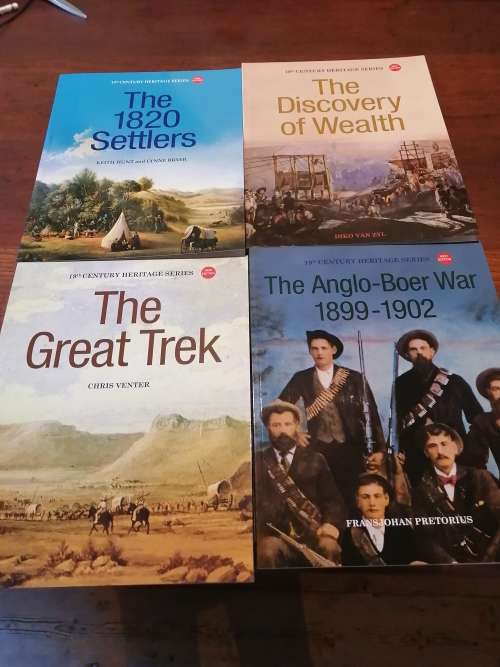 Africana Four Book Set The Anglo Boer War The Great Trek The