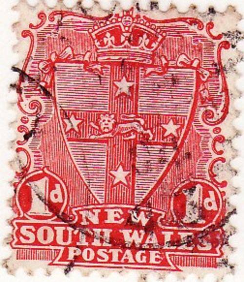 Australia NEW SOUTH WALES POSTAGE 1D was sold for R6.00 on 22 May at