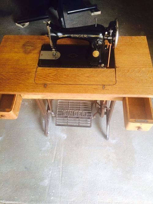 Sewing Machines & Overlockers Antique Singer Foot Operated Sewing
