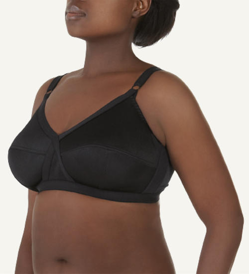 2-pack BRAND NEW Woolworths 40B Non-Wire Crossover Bras. TOTAL SUPPORT!