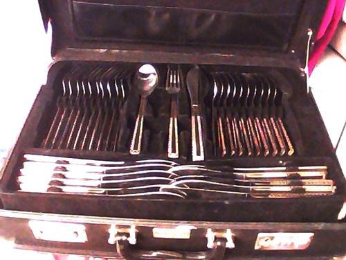 Cutlery - Vintage Solingen Cutlery set 24CT Gold Plated in original ... Cutlery - Vintage Solingen Cutlery set 24CT Gold Plated in original ...