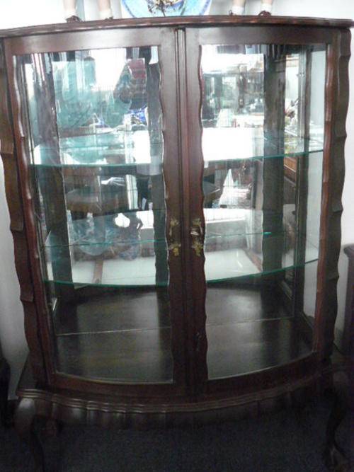 IMBUJA BALL AND CLAW DISPLAY EXCELLENT CONDITION was