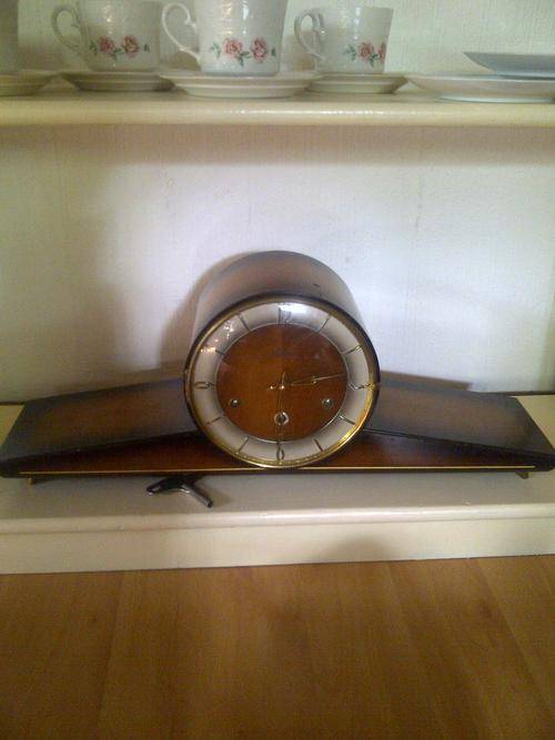 Mantel Clocks Beautifull Karl Lauffer mantle clock. was listed for R2
