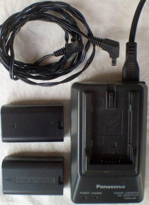 Batteries & Chargers Panasonic CGRD08R Battery & Charger + Additional Battery was sold for