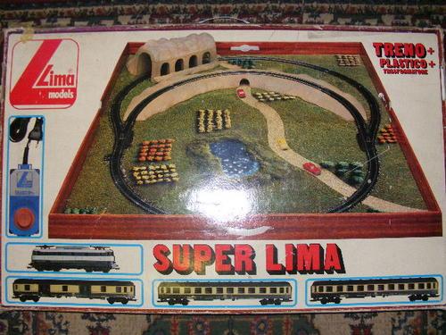 Railway Lima Ho Super Lima Fs Trains Set And Portable Layout Rare Unique Was Sold For