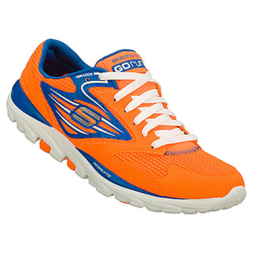 Original Mens Skechers Go Run Orange Blue SA Size 8