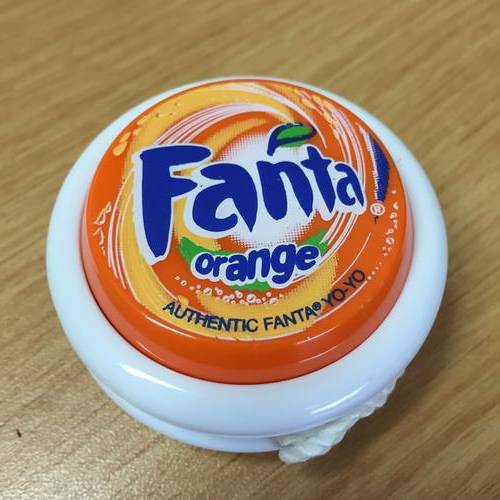 Vintage Toys Coca Cola Fanta Orange Yoyo 2008 model was sold for R210