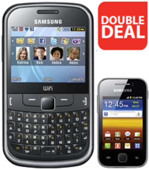 Blacklisted Cellphone Contract Samsung C3350 + FREE Samsung