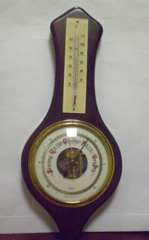 Barometers & Thermometers BARIGO BAROMETER + THERMOMETER MADE IN