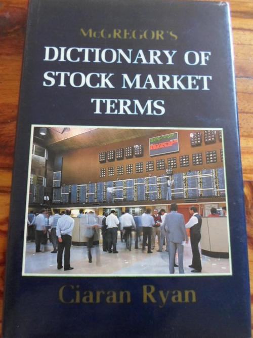 stock market dictionary securities law