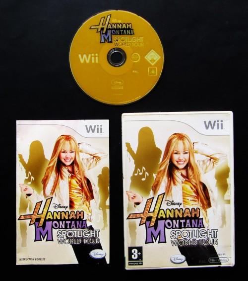 Games Hannah Montana Spotlight World Tour Nintendo Wii Game For