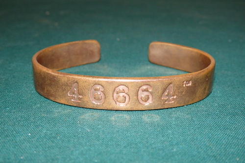 Mijlpaal gesmolten Andes Other Antiques & Collectables - A FANTASTIC AND HUGELY COLLECTIBLE 46664  "MANDELA DAY" COPPER BRACELET was sold for R125.00 on 21 Mar at 12:16 by  Lifespace in Johannesburg (ID:138357954)