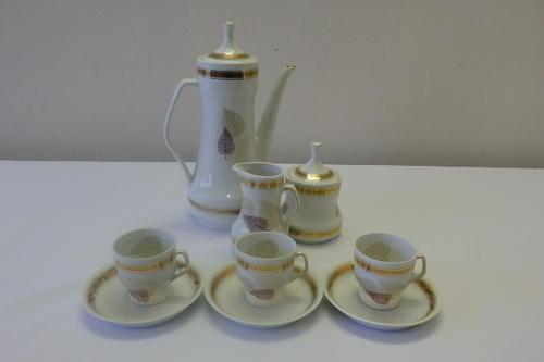 Antique Coffee Set Santa Clara Mah Vigo // Vintage Tableware Tea