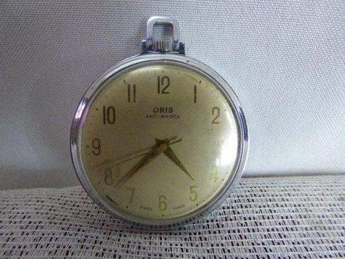 A VERY HANDSOME VINTAGE ORIS c1950 60s SWISS MADE ANTI SHOCK MANS POCKET WATCH