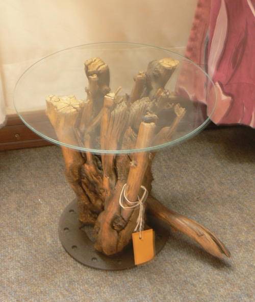 Tables Custom made Natural Tree Trunk Coffee table. **Unique one of a