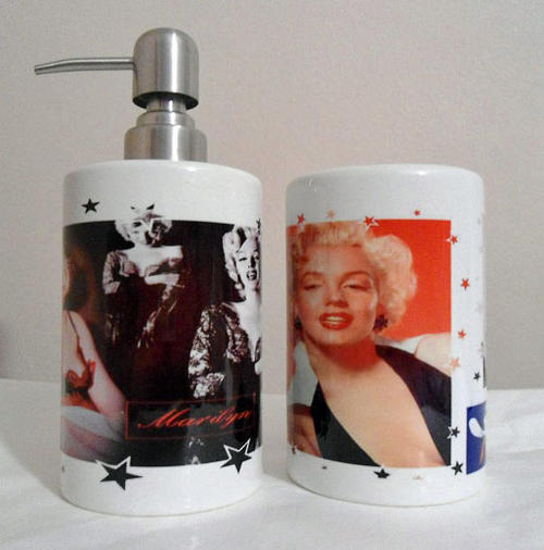Marilyn Monroe  Ceramic Soap Dispenser New