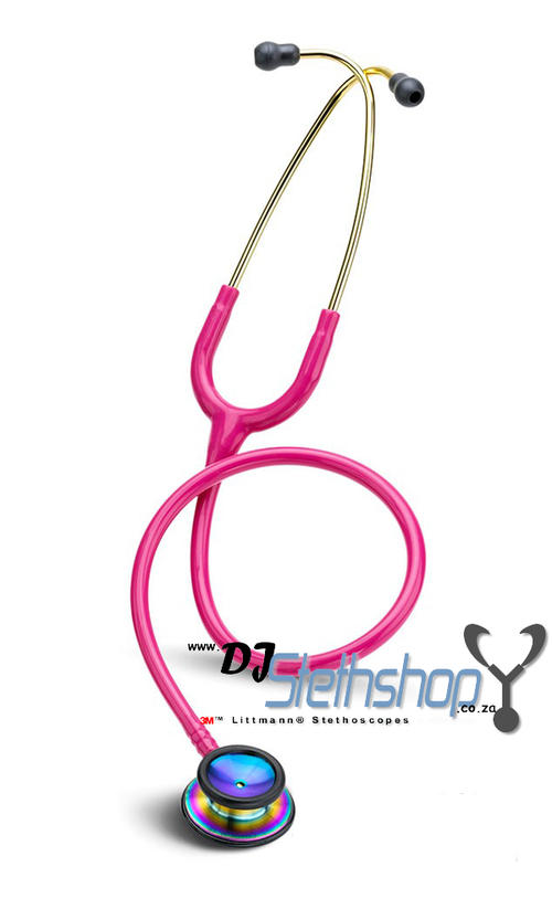 pink rainbow littmann stethoscope