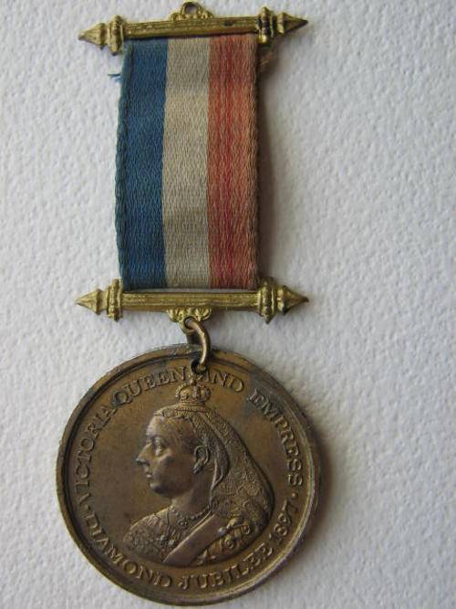 Medallions QUEEN VICTORIA DIAMOND JUBILEE MEDAL 1897 Good condition