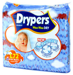 drypers nappies