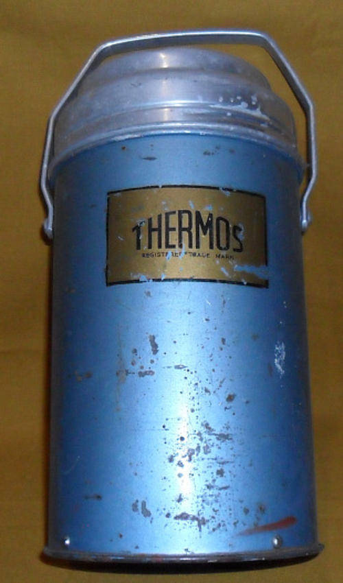 Other Antiques & Collectables ANTIQUE THERMOS FOOD FLASK was sold for