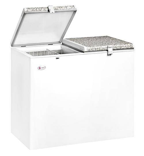 Fridges & Freezers Zero Appliances 236 Litre Double Bin Gas Elec