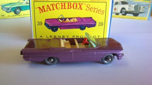 matchbox pontiac convertible