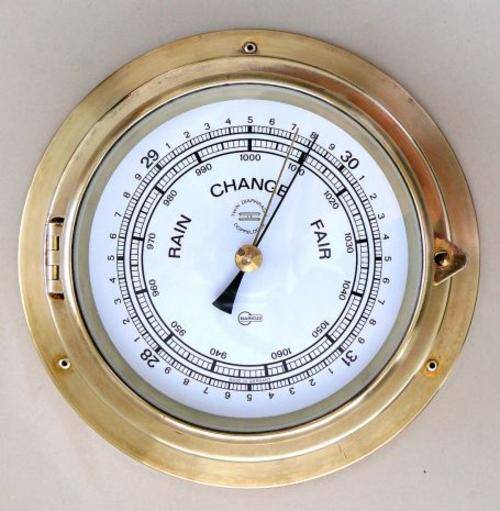 Barometers & Thermometers BARIGO SHIP'S BAROMETER TWIN DIAPHRAGM