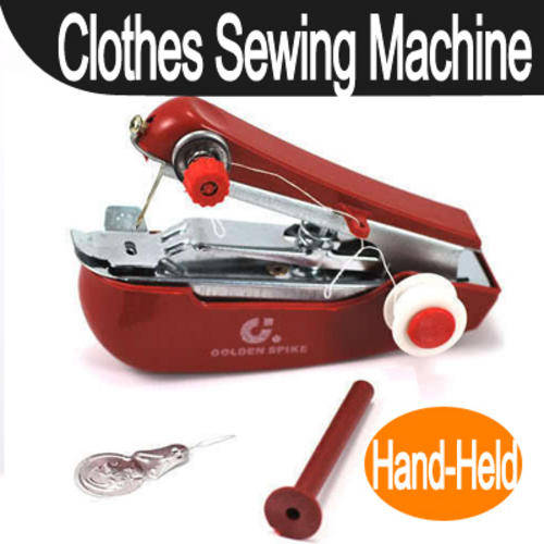 Sewing Machines & Overlockers Portable Cordless Mini Handy HandHeld Clothes Fabric Sartorius