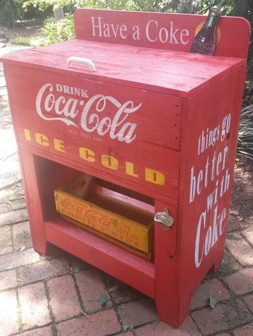 replica coke cooler