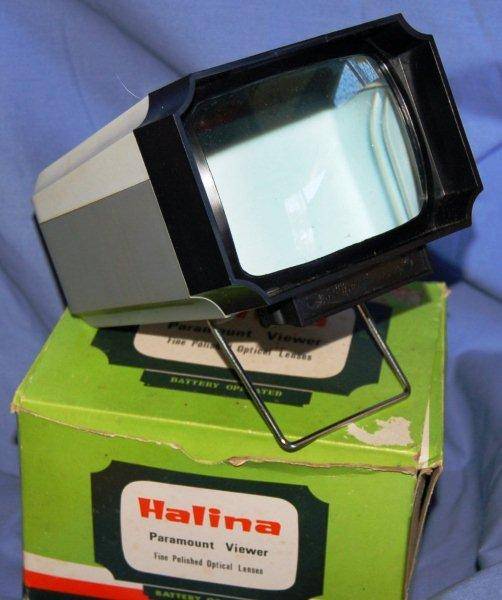 Projectors Halina Paramount Viewer No. 532 for colour slides. (New