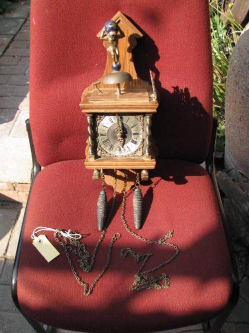 Cuckoo & Wall Clocks DUTCH ZAANDAM WUBA 8 DAY ATLAS HERMLE CHIME