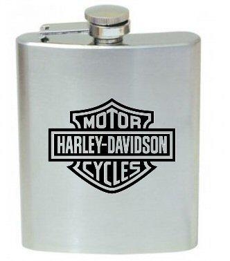 harley davidson hip flask