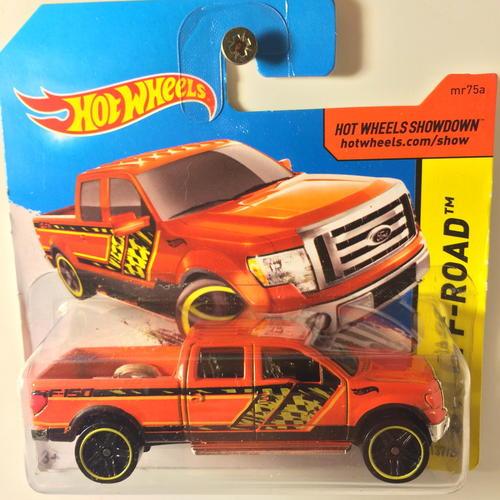 hot wheels orange truck