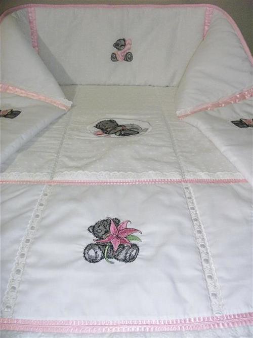 tatty teddy cot bedding set