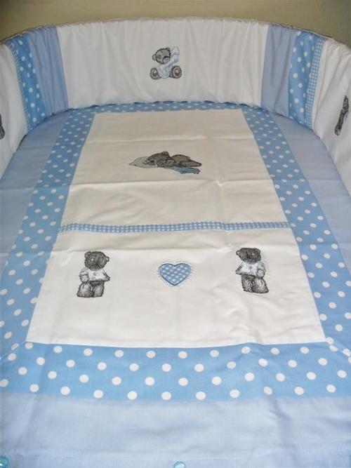 Bedding Sets Embroidered Tatty Teddy Set For Baby Duvet Cover