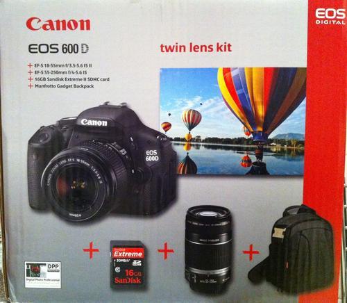 canon 600d twin lens kit