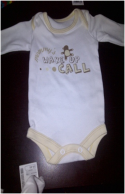 Other Baby Clothing newborn Woolworths l/sleeve vest was sold for R1