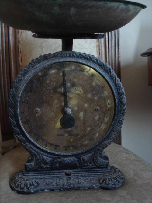 Scales & Weights VINTAGE SALTER FAMILY SCALE NO 45 was sold for R150