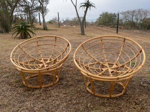 big cane chairs