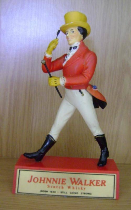 Bar Accessories Plastic Johnnie Walker figurine was sold for R150.00
